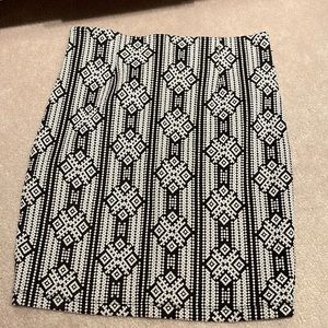 Forever 21 printed skirt, size S, condition excellent